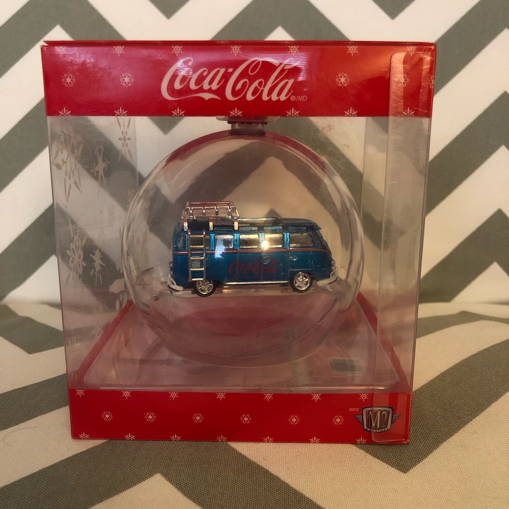 M2 machines exclusive Autozone ornaments México - VW bus 1959 Coca Cola